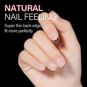 AILLSA Short Almond Nail