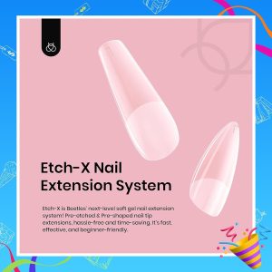 Beetles Short Almond Nail