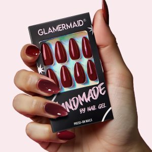GLAMERMAID Cherry Red Press on Nails