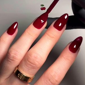 GLAMERMAID Cherry Red Press on Nails
