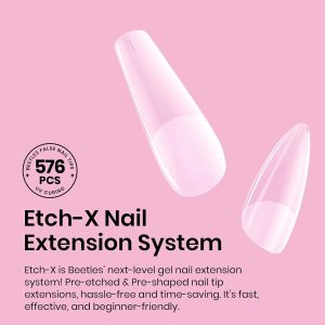 Beetles Medium Almond Nail