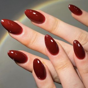 GLAMERMAID Cherry Red Press on Nails