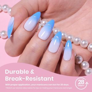 Beetles Medium Almond Nail