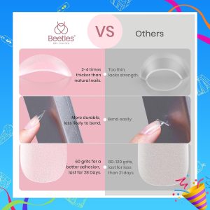 Beetles Short Almond Nail