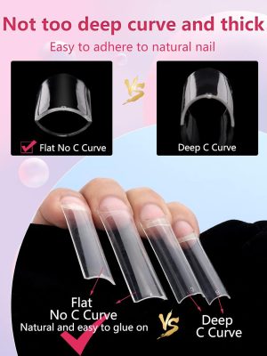 Curve Clear Nail