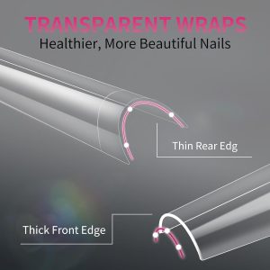 Half Cover Coffin Nail Tips