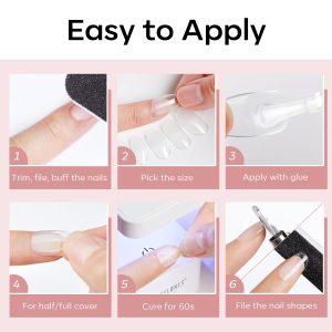 Extra Short Oval Round Nail