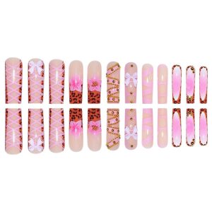 Long Press on Nails Square Fake Nails