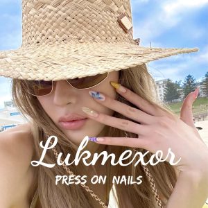 Spring French Press On Nails