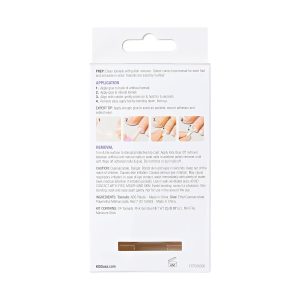 Gel Fantasy Collection Ready-To-Wear Fake Toenails Pedicure Set.