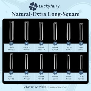 Extra Long Square Nail