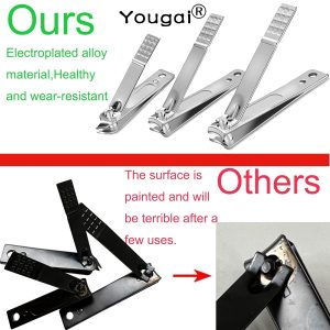 Nail Clippers Set Fingernail and Toenail Clipper Cutters.