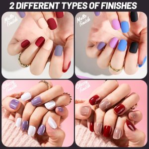 24Pack Short Press On Nails.