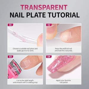 Half Cover Coffin Nail Tips