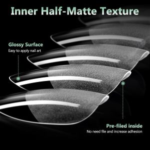 Medium Almond Nail Tips.