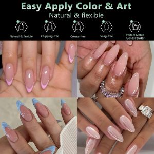 Medium Almond Nail Tips.