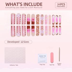 Long Press on Nails Square Fake Nails