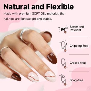 Oval Round Nail