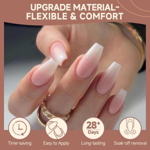 Medium Coffin Nails Tips.
