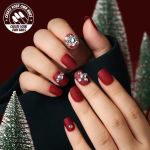 24Pack Short Press On Nails.