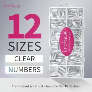 Half Cover Coffin Nail Tips