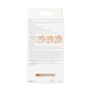 Gel Fantasy Collection Ready-To-Wear Fake Toenails Pedicure Set.