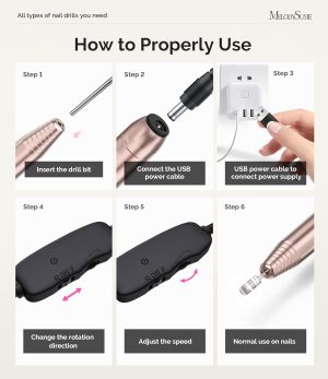 Pen-Shaped Portable USB Nail