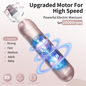 Manicure Pedicure Kit with Case.