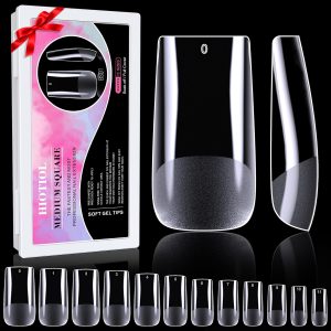 Medium Square Nail Tips.
