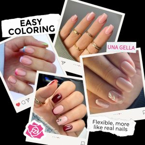 Short Square Gel Nail