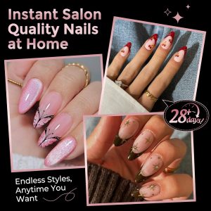 Medium Almond Nail Tips.