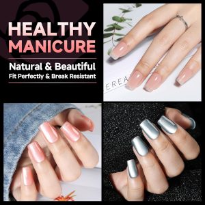 Short Square Gel Nail