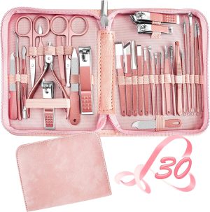 Manicure Set 30 in 1 Nail Clipper set.