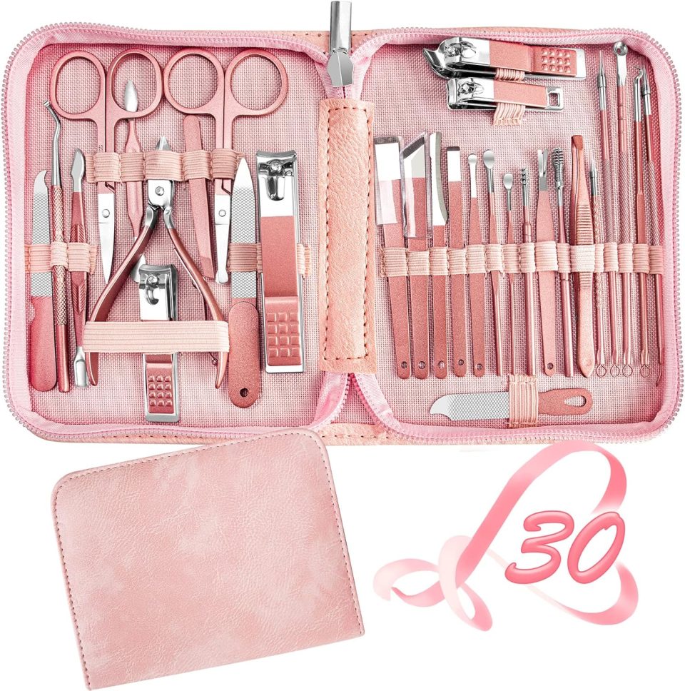 Manicure Set 30 in 1 Nail Clipper set.
